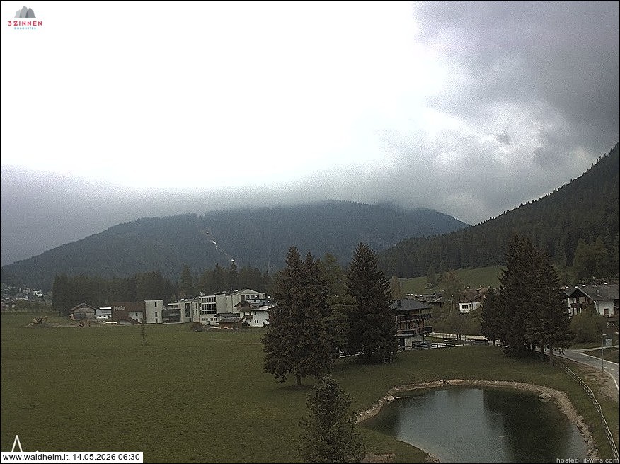 Archived image Webcam Waldheim (Sexten)