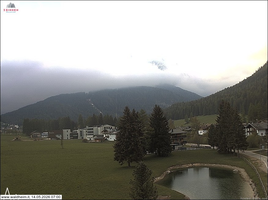 Archived image Webcam Waldheim (Sexten)