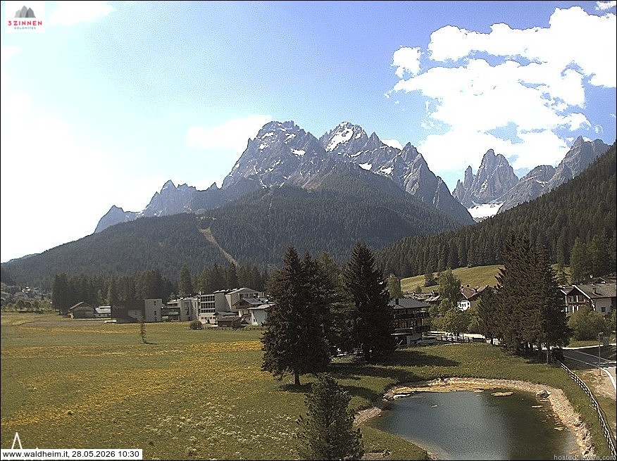 Archived image Webcam Waldheim (Sexten)