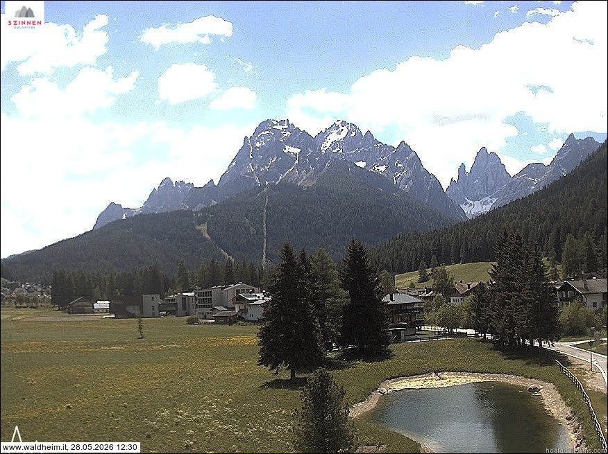Archiv Foto Webcam Waldheim bei Sexten