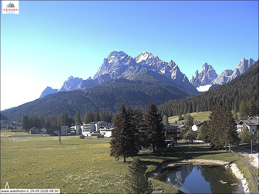 Archived image Webcam Waldheim (Sexten)