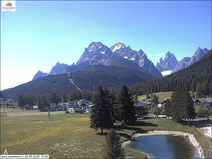 Archived image Webcam Waldheim (Sexten)