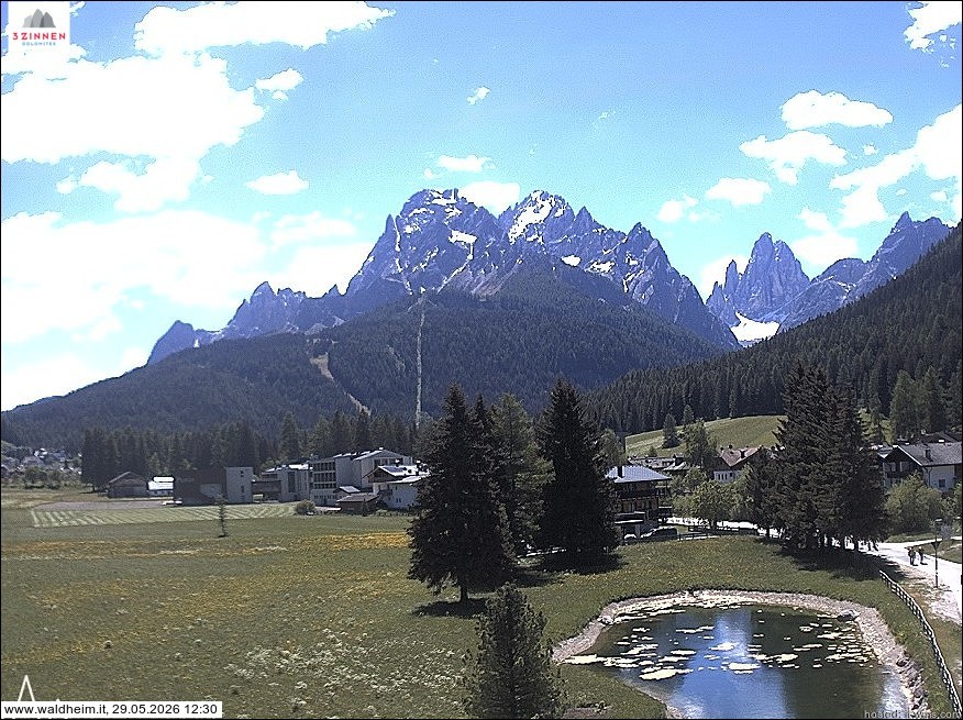 Archived image Webcam Waldheim (Sexten)