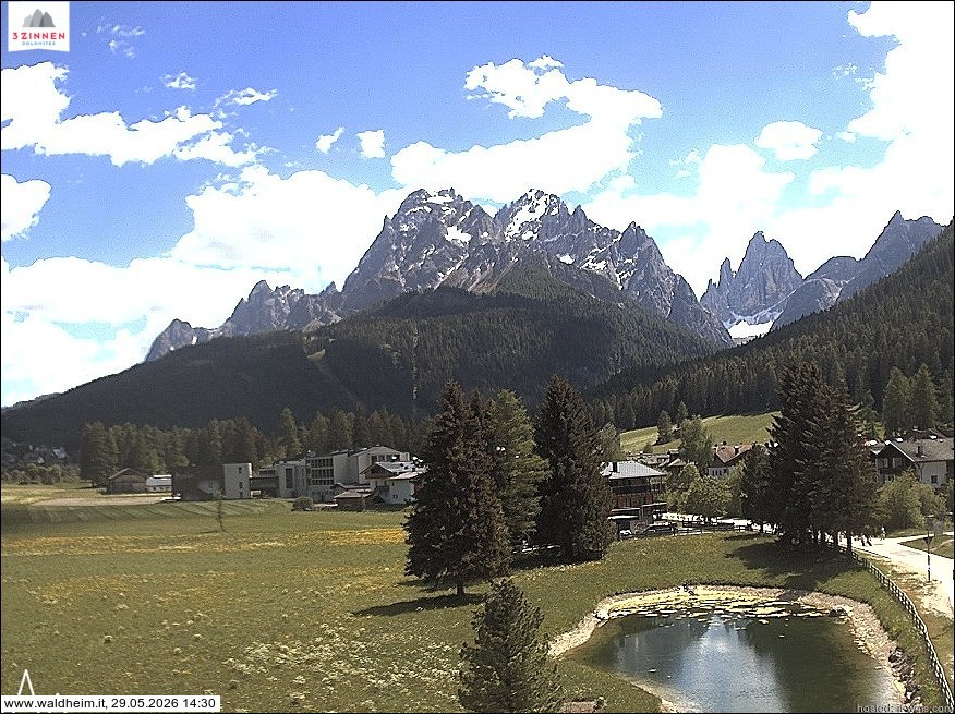 Archived image Webcam Waldheim (Sexten)