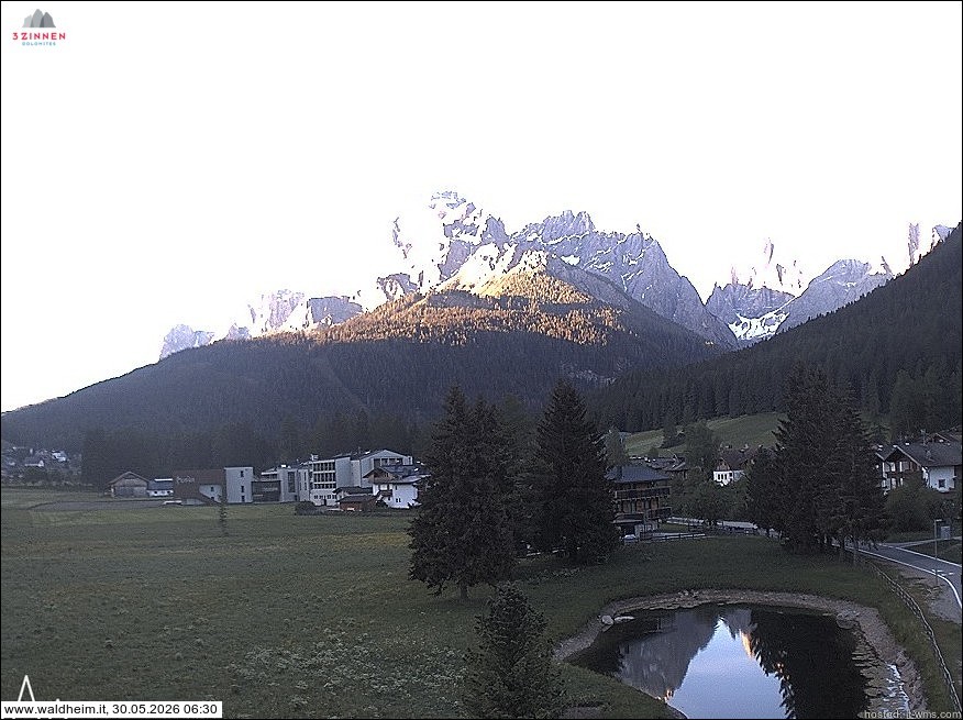 Archiv Foto Webcam Waldheim bei Sexten