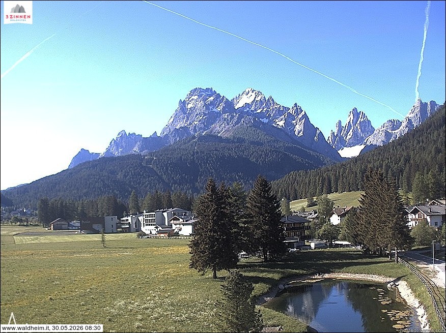 Archiv Foto Webcam Waldheim bei Sexten