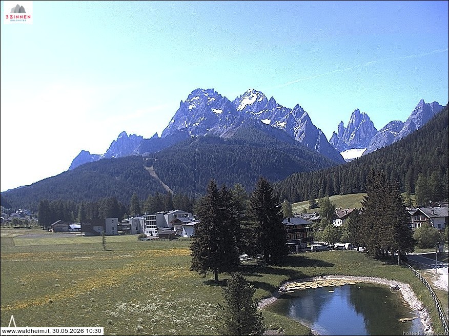 Archiv Foto Webcam Waldheim bei Sexten