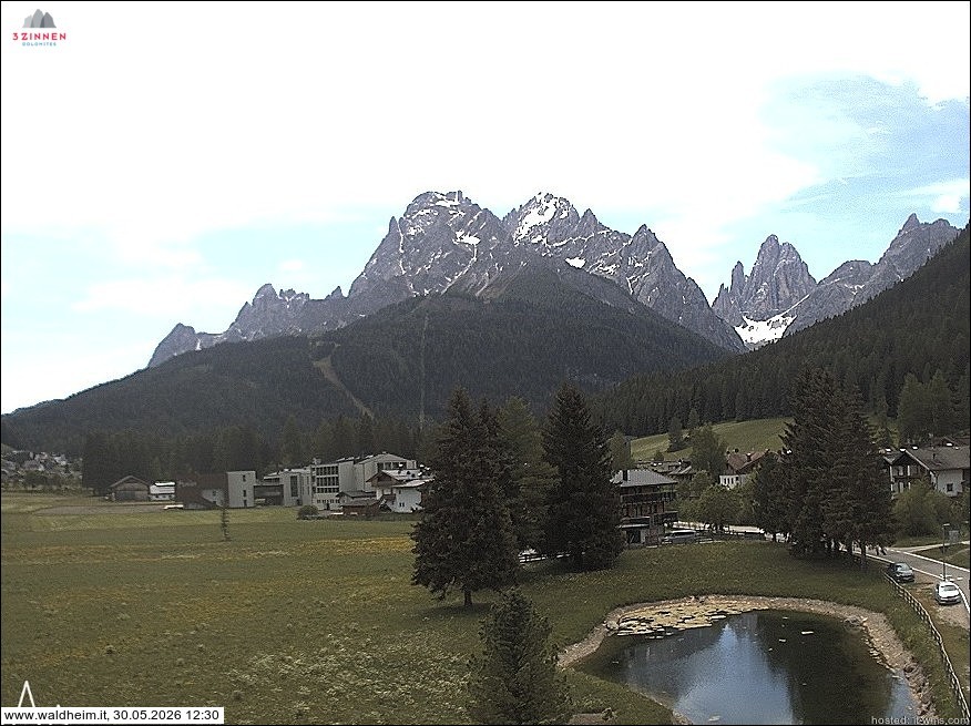 Archiv Foto Webcam Waldheim bei Sexten