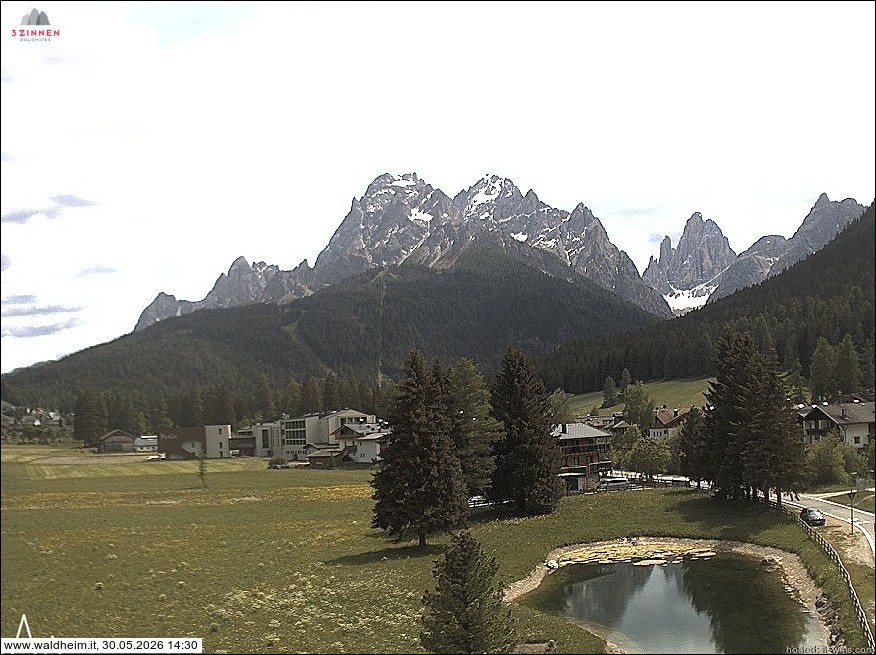 Archiv Foto Webcam Waldheim bei Sexten