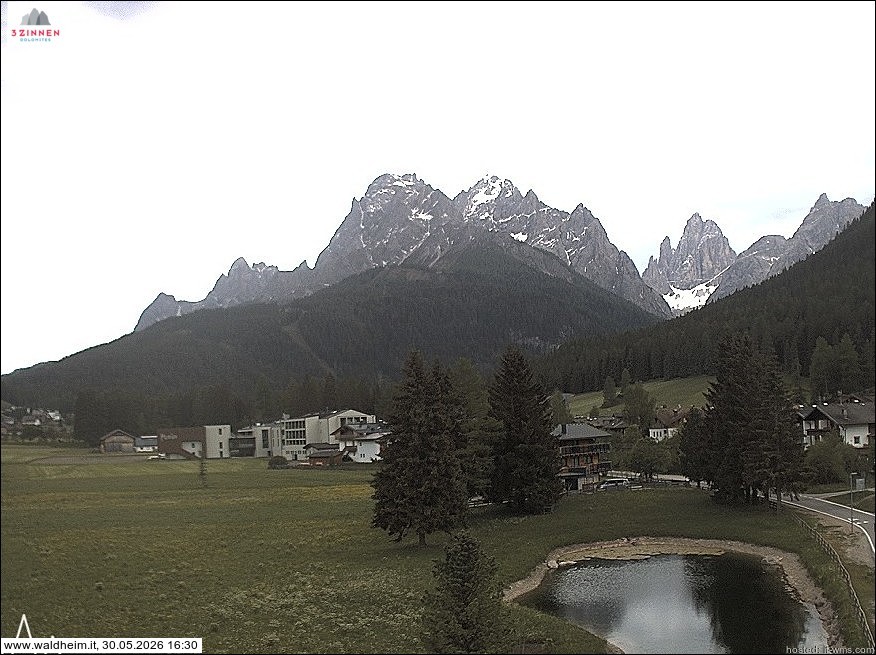 Archiv Foto Webcam Waldheim bei Sexten
