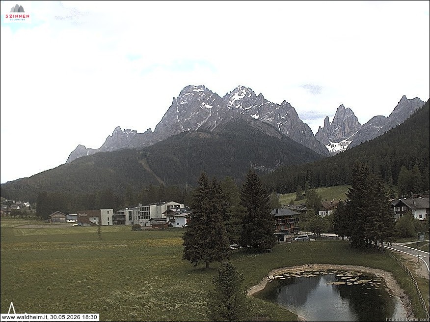 Archiv Foto Webcam Waldheim bei Sexten