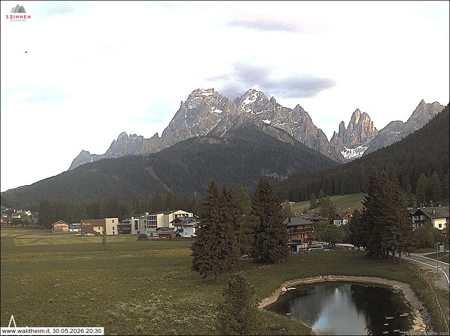 Archiv Foto Webcam Waldheim bei Sexten