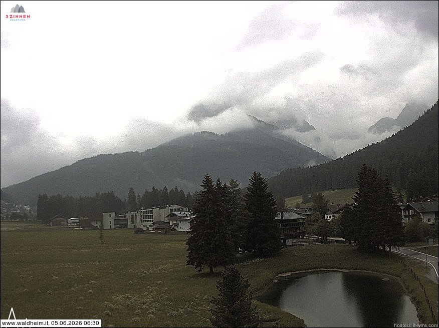 Archiv Foto Webcam Waldheim bei Sexten