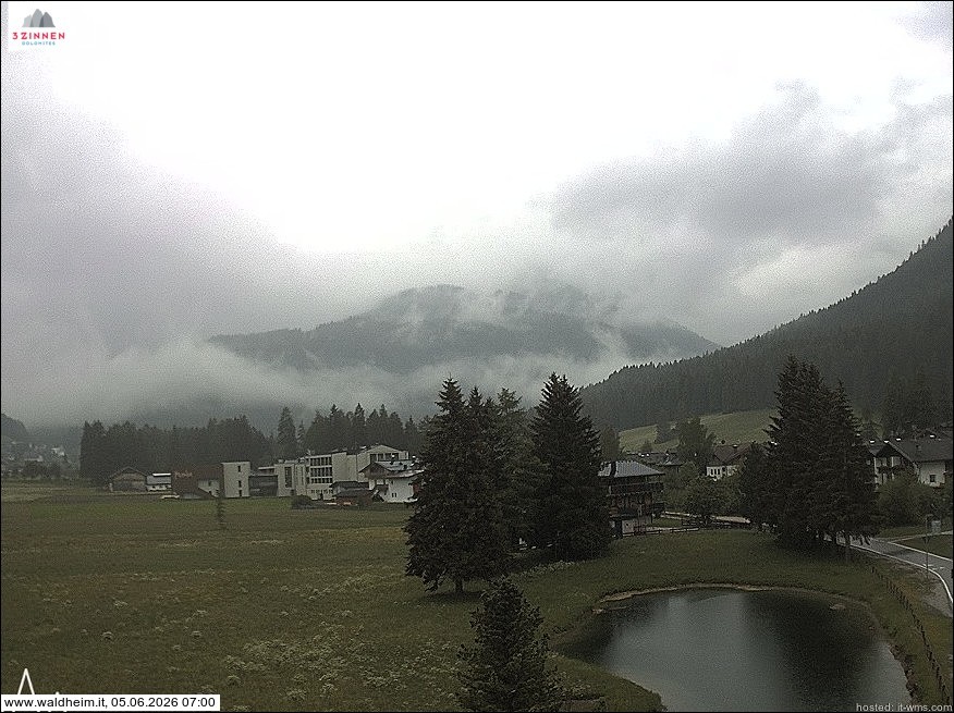 Archiv Foto Webcam Waldheim bei Sexten