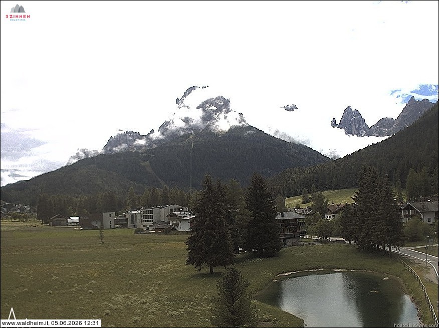 Archiv Foto Webcam Waldheim bei Sexten