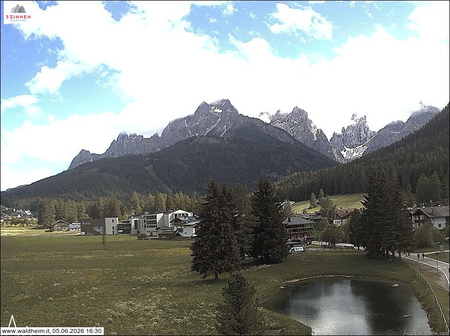Archiv Foto Webcam Waldheim bei Sexten