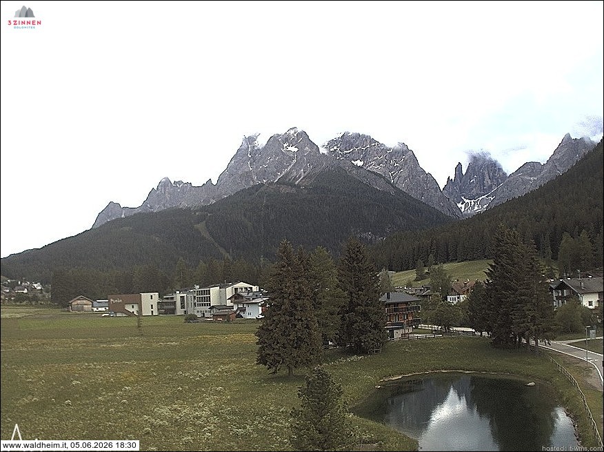 Archiv Foto Webcam Waldheim bei Sexten