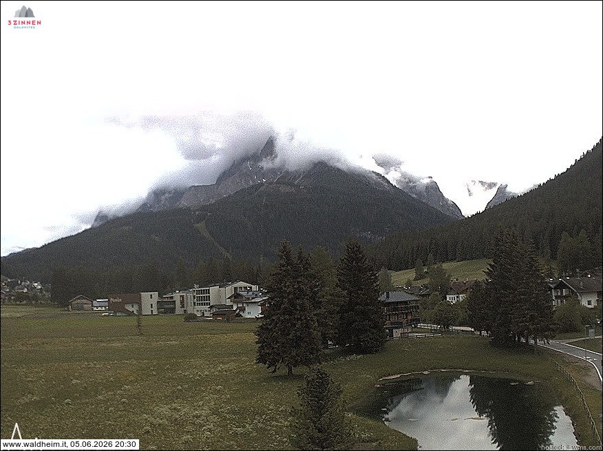 Archiv Foto Webcam Waldheim bei Sexten