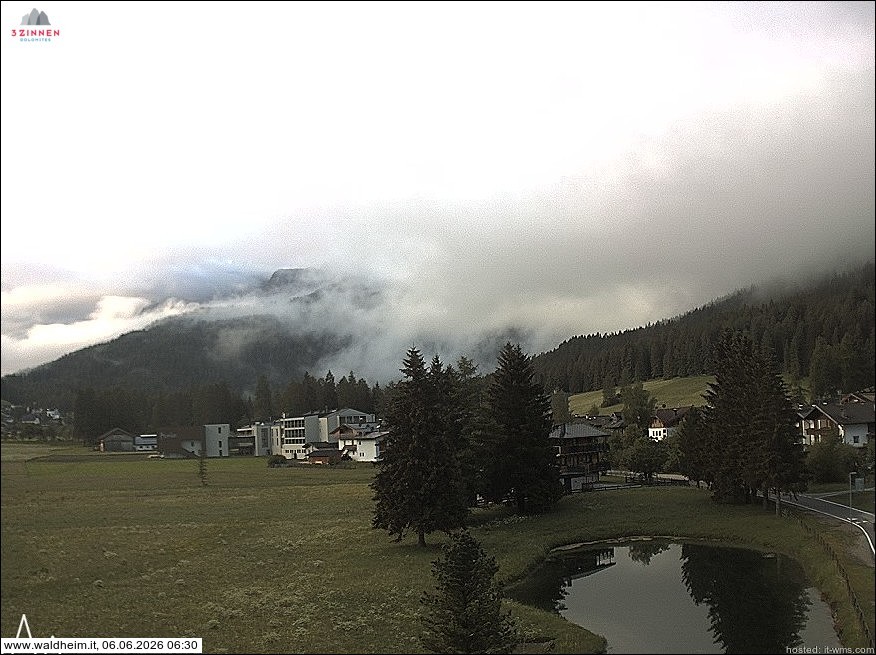 Archiv Foto Webcam Waldheim bei Sexten