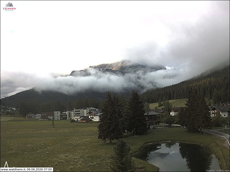 Archiv Foto Webcam Waldheim bei Sexten