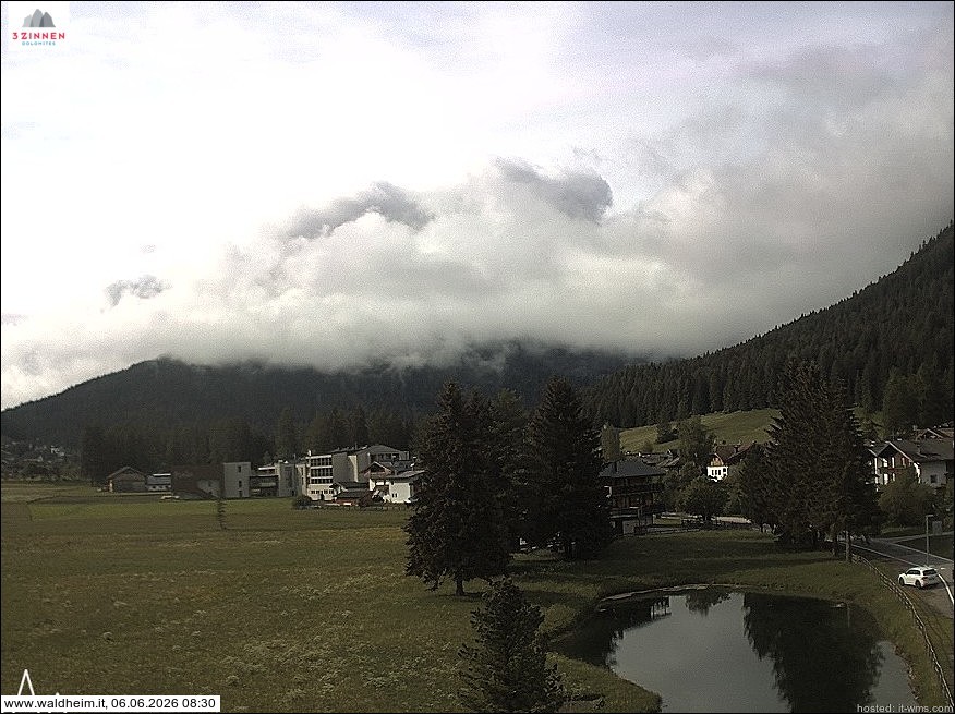 Archiv Foto Webcam Waldheim bei Sexten