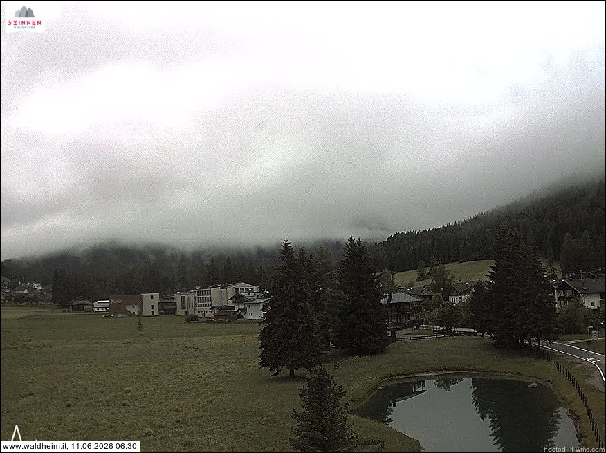 Archiv Foto Webcam Waldheim bei Sexten