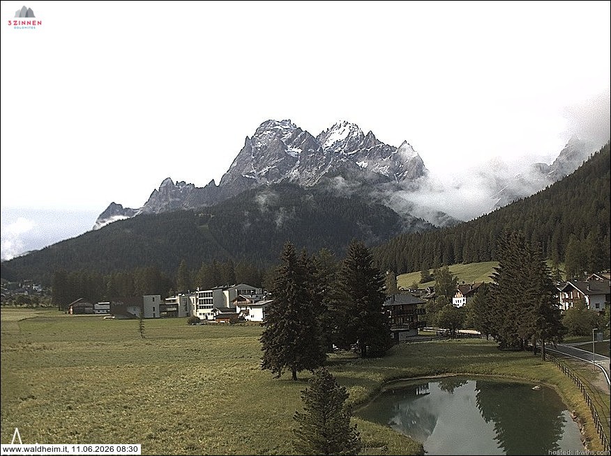 Archiv Foto Webcam Waldheim bei Sexten