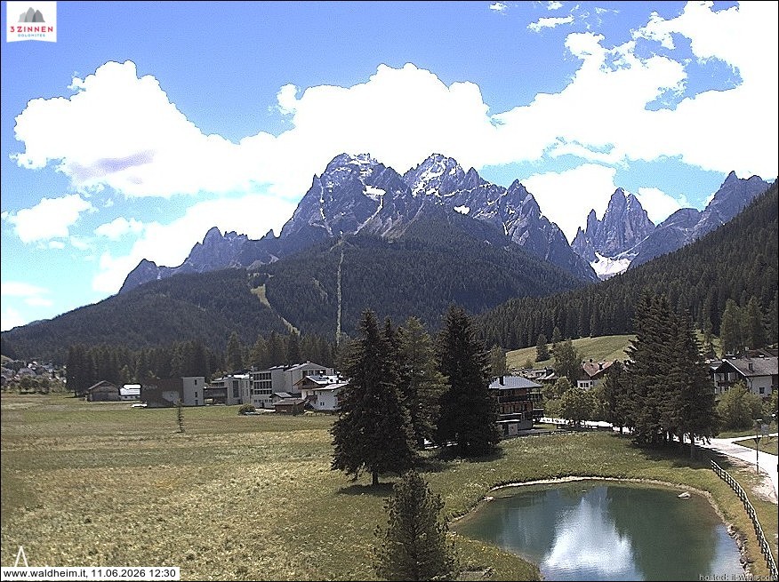 Archiv Foto Webcam Waldheim bei Sexten