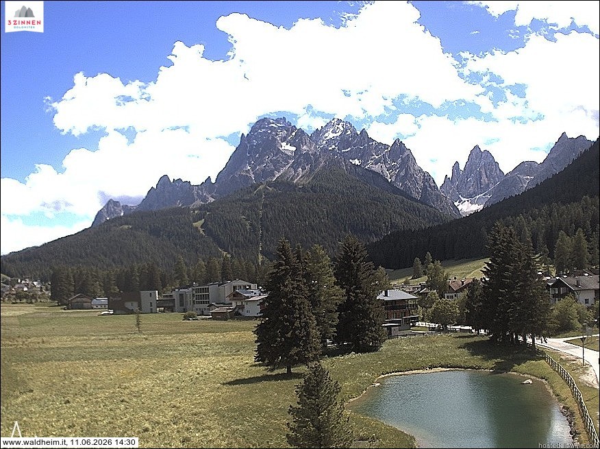 Archiv Foto Webcam Waldheim bei Sexten