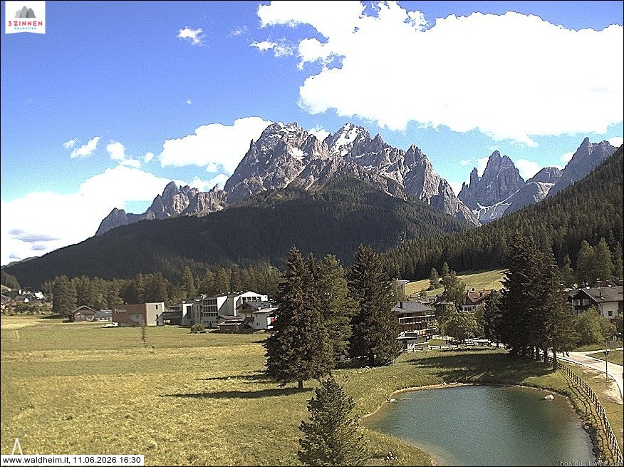 Archiv Foto Webcam Waldheim bei Sexten