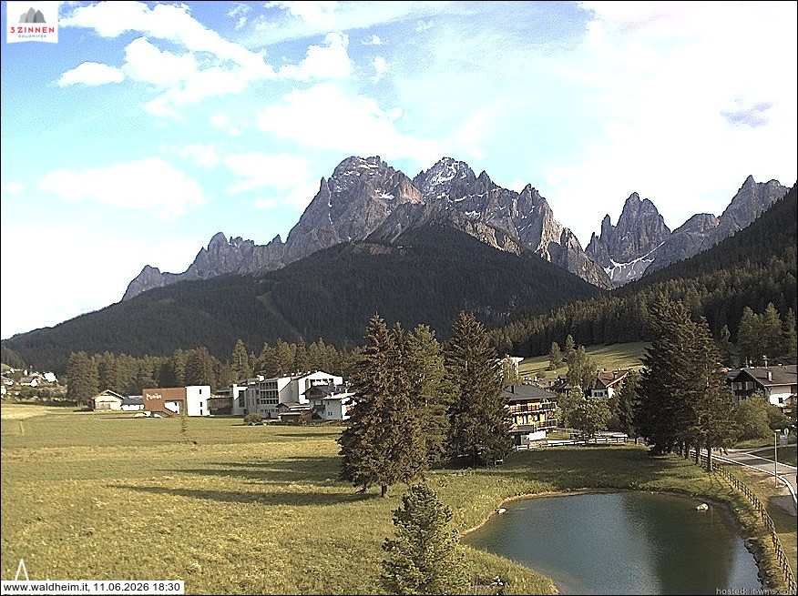 Archiv Foto Webcam Waldheim bei Sexten