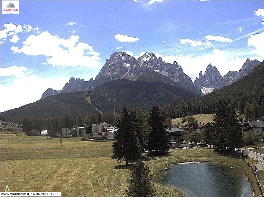 Archiv Foto Webcam Waldheim bei Sexten