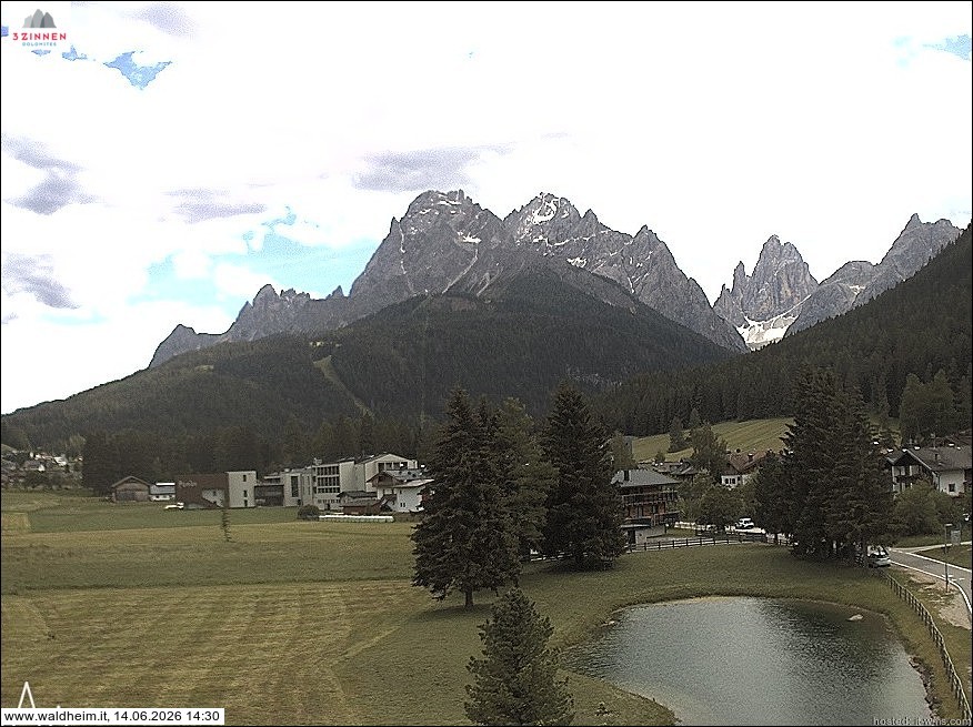 Archiv Foto Webcam Waldheim bei Sexten
