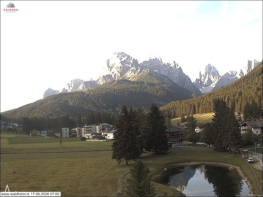 Archived image Webcam Waldheim (Sexten)