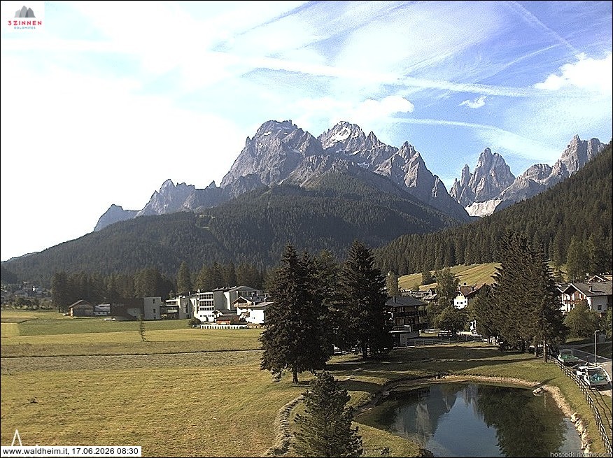 Archived image Webcam Waldheim (Sexten)