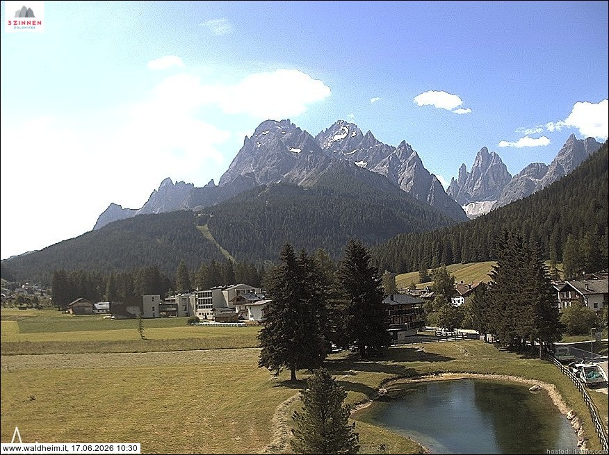 Archived image Webcam Waldheim (Sexten)