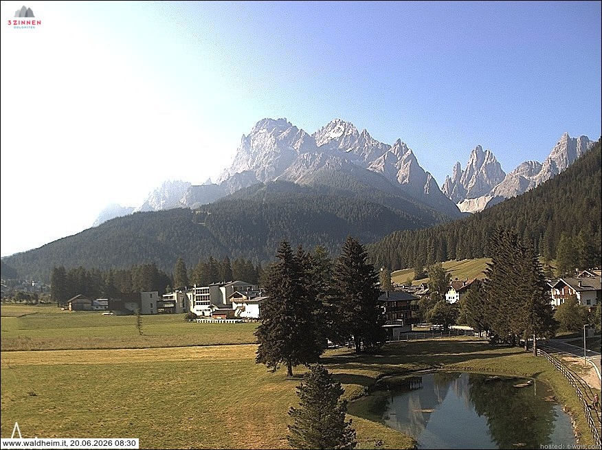 Archiv Foto Webcam Waldheim bei Sexten
