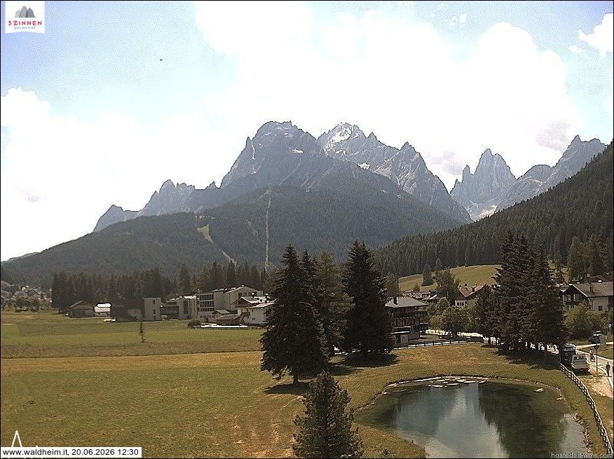 Archiv Foto Webcam Waldheim bei Sexten