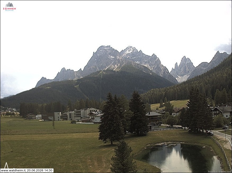 Archiv Foto Webcam Waldheim bei Sexten