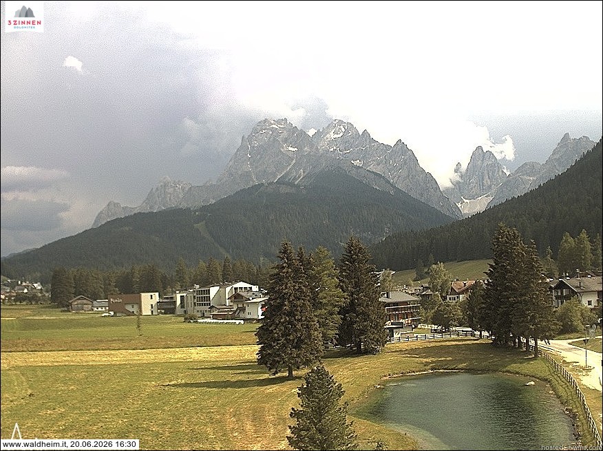 Archived image Webcam Waldheim (Sexten)