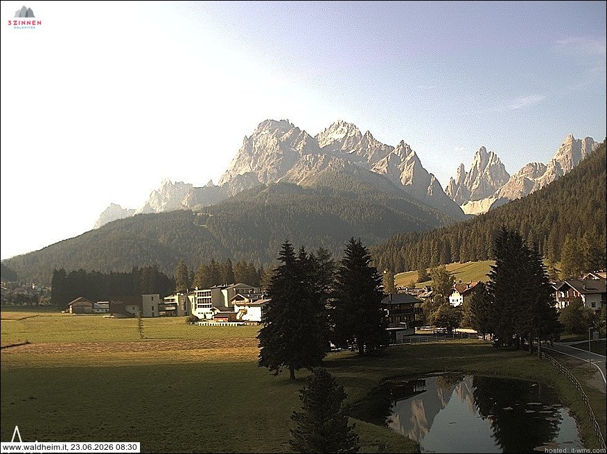 Archived image Webcam Waldheim (Sexten)