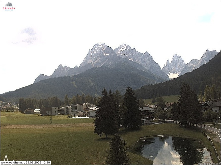 Archived image Webcam Waldheim (Sexten)