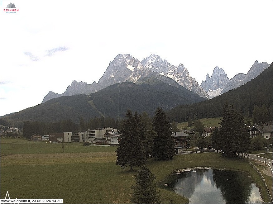 Archived image Webcam Waldheim (Sexten)