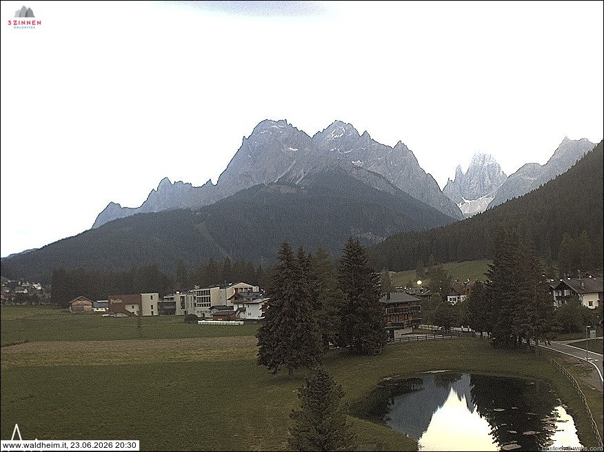 Archived image Webcam Waldheim (Sexten)