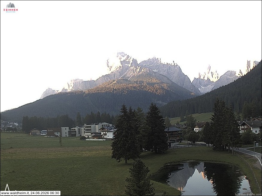 Archiv Foto Webcam Waldheim bei Sexten