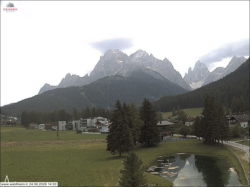 Archiv Foto Webcam Waldheim bei Sexten
