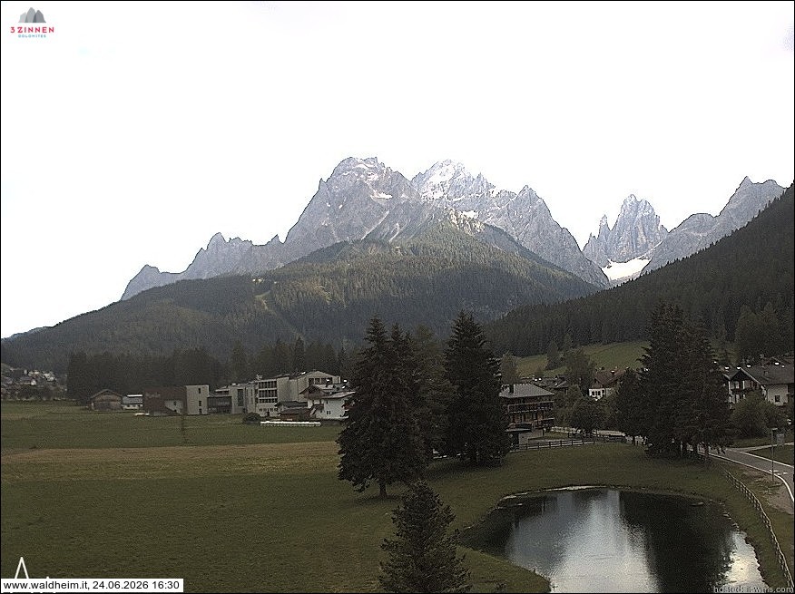 Archiv Foto Webcam Waldheim bei Sexten