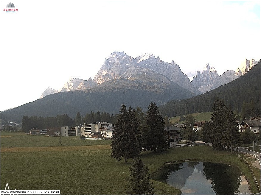 Archiv Foto Webcam Waldheim bei Sexten