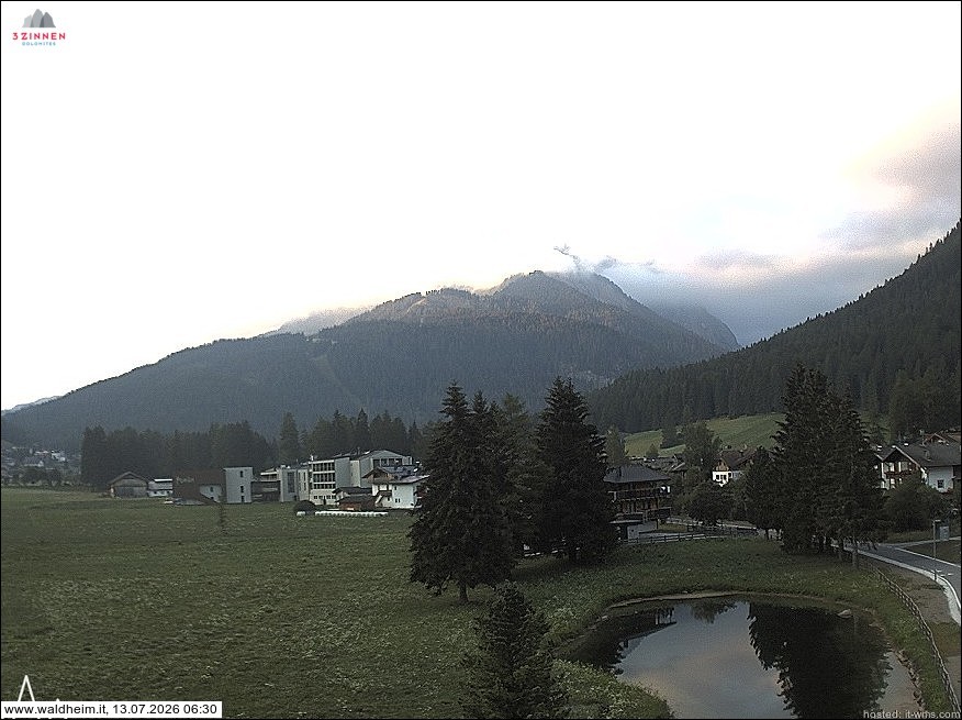 Archiv Foto Webcam Waldheim bei Sexten