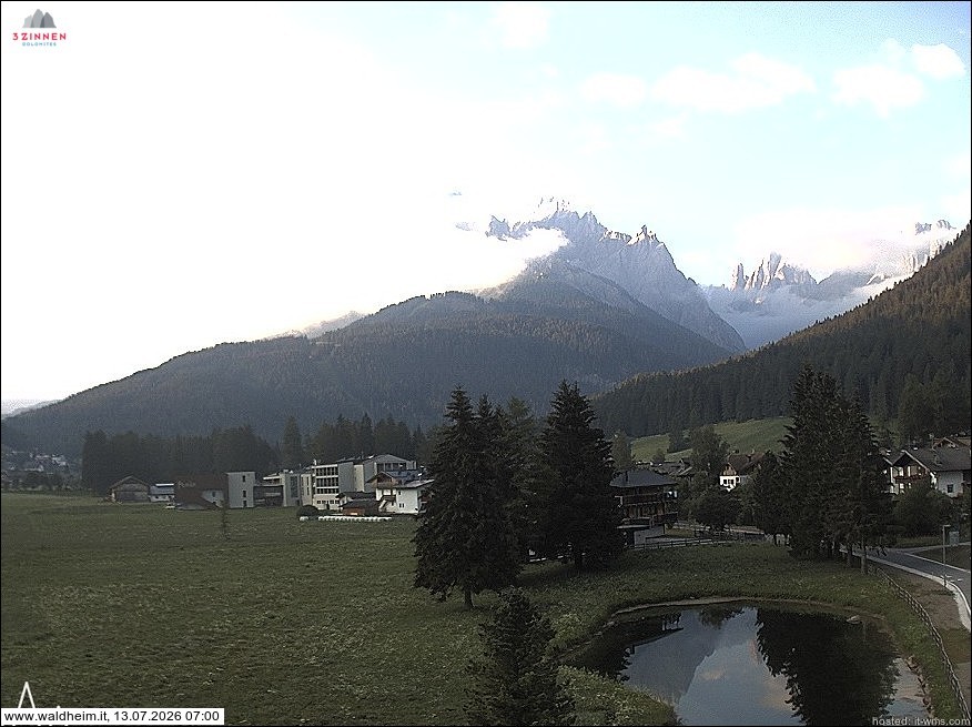 Archiv Foto Webcam Waldheim bei Sexten